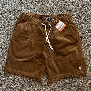Poler Corduroy Chort Short - Brown, Size L
